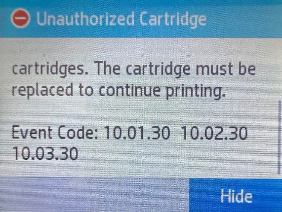 Unauthorized cartridge message_screen2.jpg